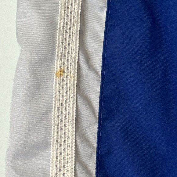 Y2K Nike Royal Blue and Light Blue Striped Windbreaker Pants Sz S (4-6)‎ - Picture 2 of 6